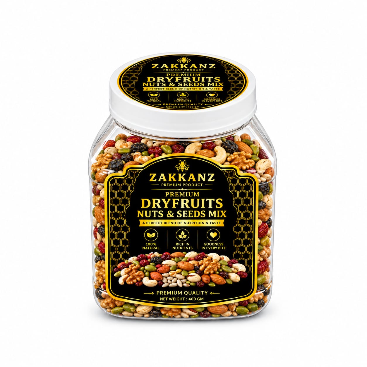 ZAKKANZ DRYFRUITS NUTS AND SEEDS Mix
